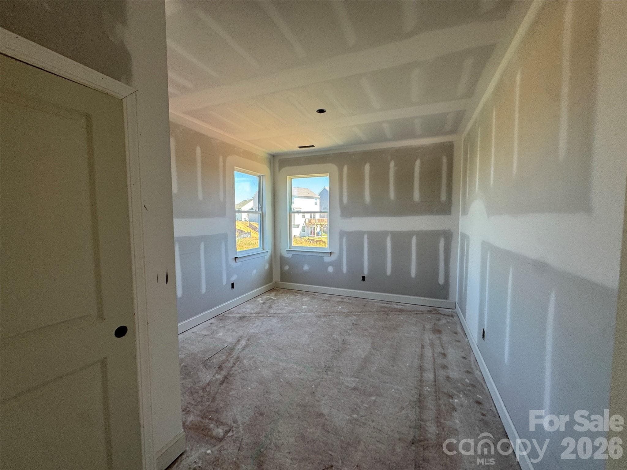 Homesite 318 construction progress - 1406 Ardmore Drive, Sherrills Ford