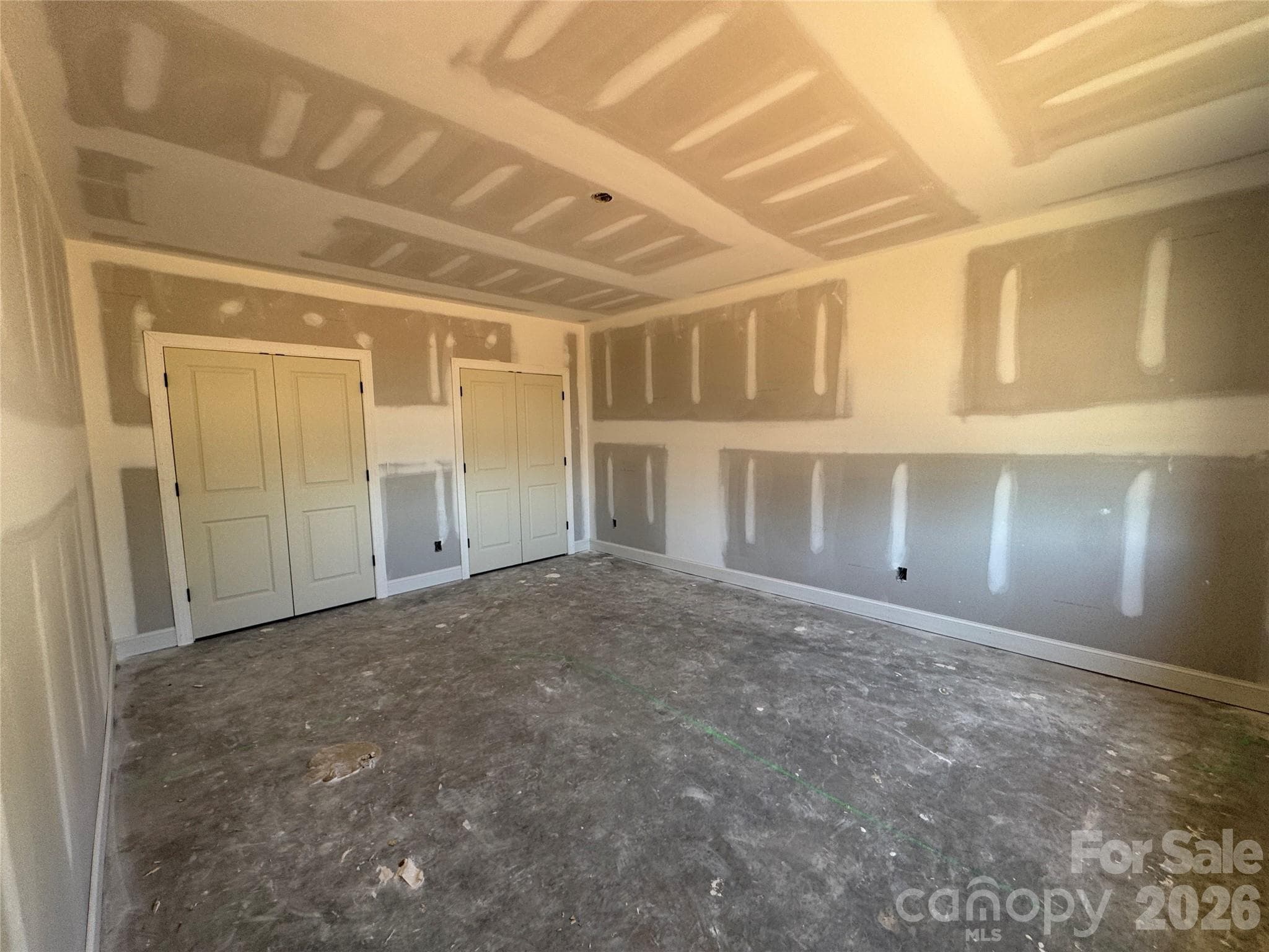 Homesite 318 construction progress - 1406 Ardmore Drive, Sherrills Ford