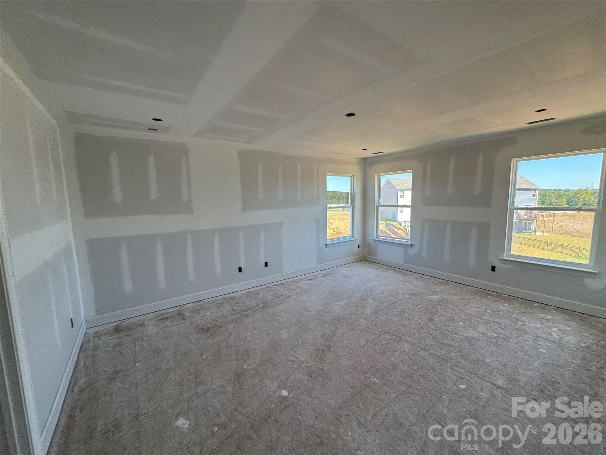 Homesite 318 construction progress - 1406 Ardmore Drive, Sherrills Ford