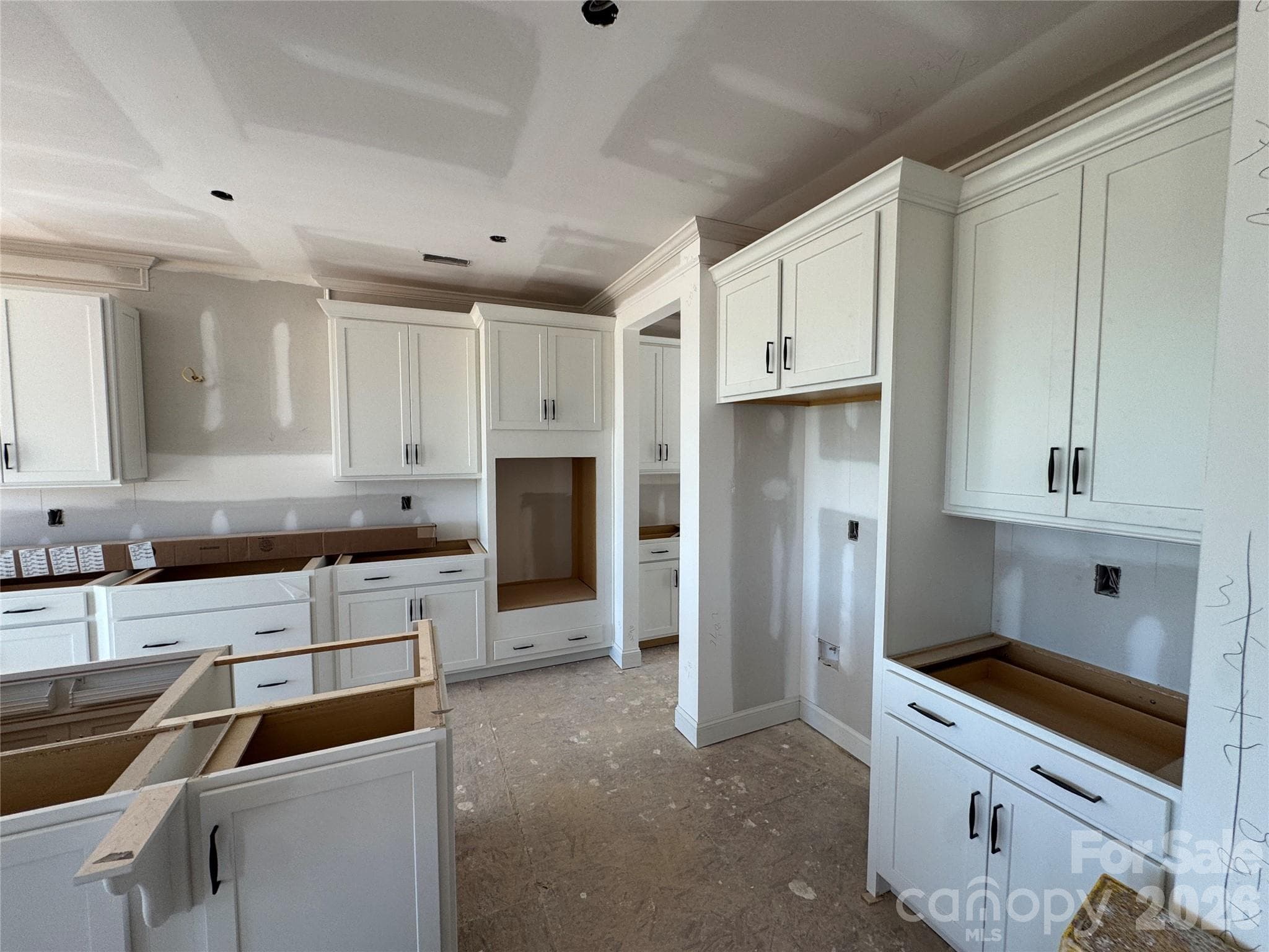 Homesite 318 construction progress - 1402 Ardmore Drive, Sherrills Ford
