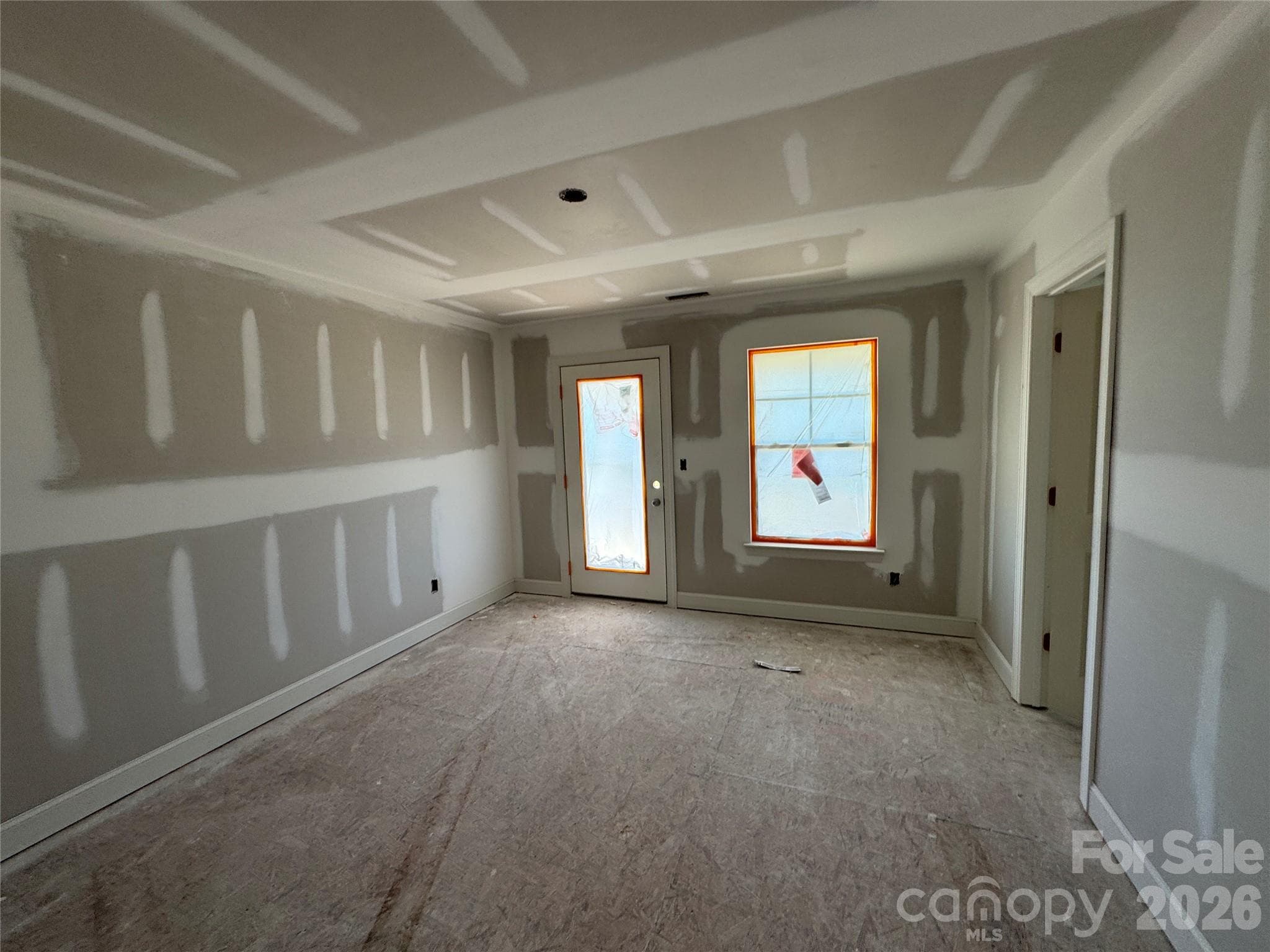 Homesite 318 construction progress - 1402 Ardmore Drive, Sherrills Ford