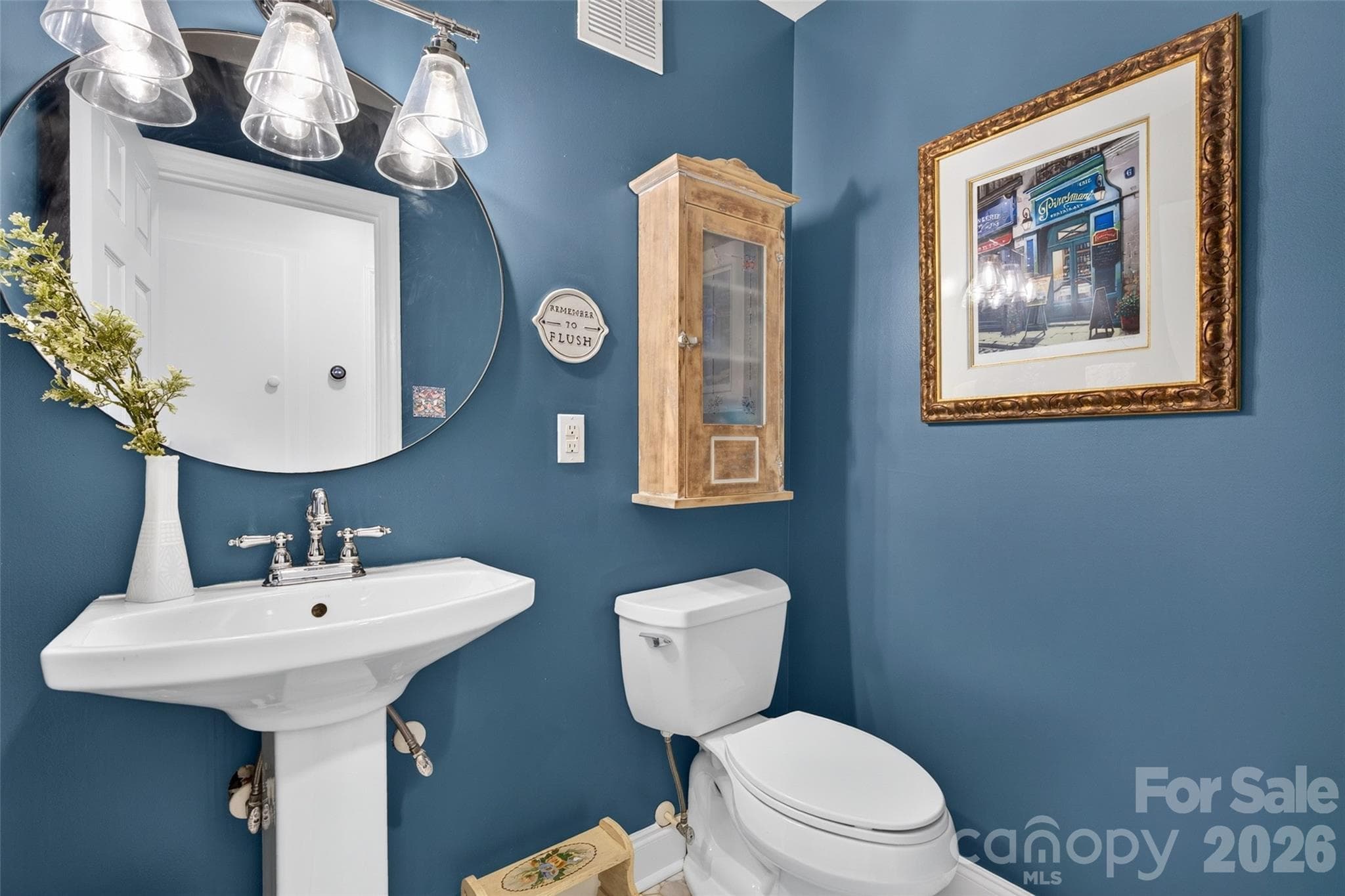 Half bath on main - 19916 Floral Lane, Cornelius