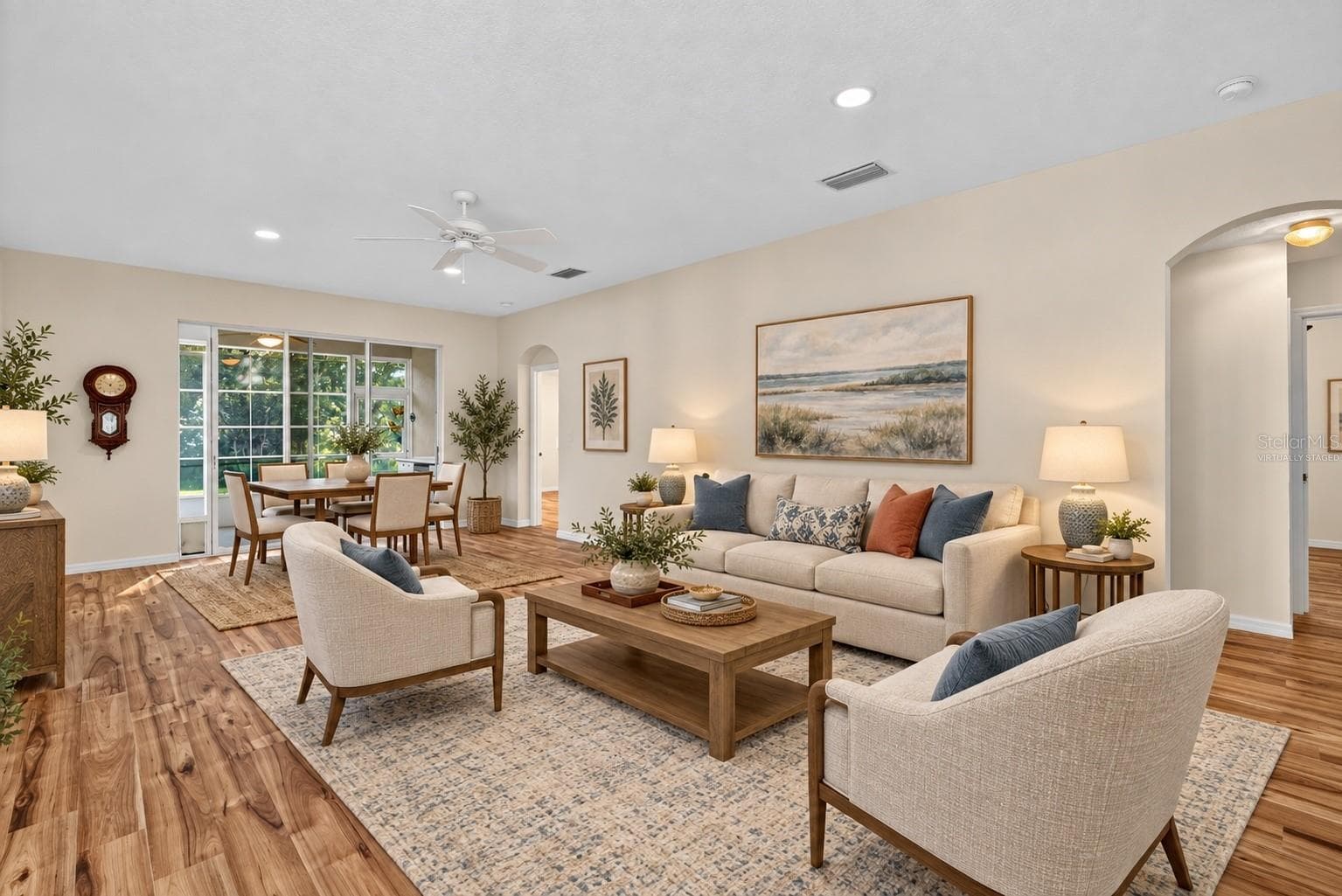 Virtually staged - 4512 INVERNESS DR, LEESBURG