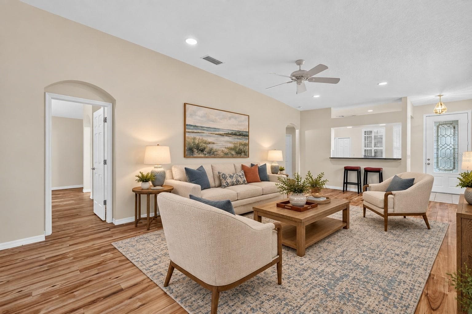 Virtually staged - 4512 INVERNESS DR, LEESBURG