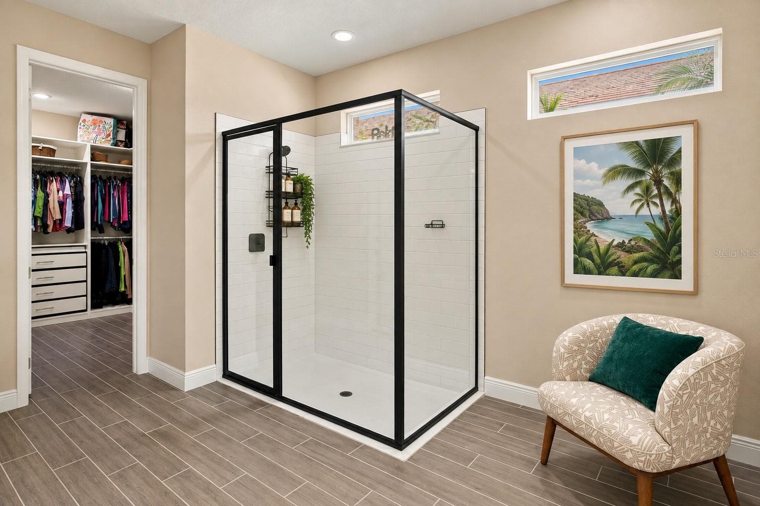 Walk-In Curbless Shower - 7449 SEA MANATEE ST, PARRISH