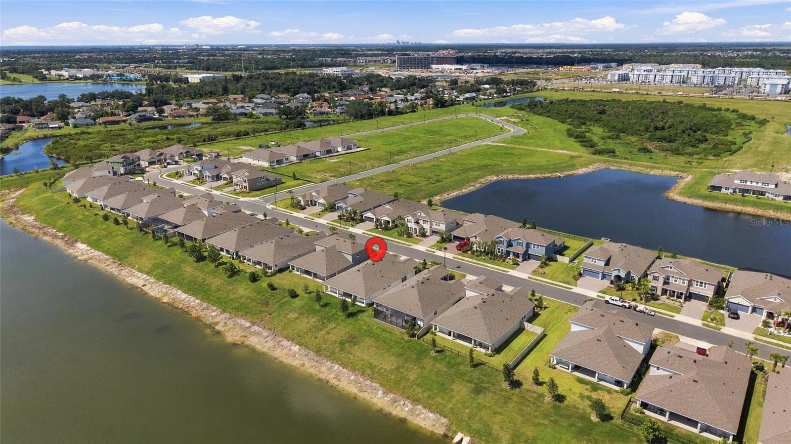 Extra large pond - 7449 SEA MANATEE ST, PARRISH