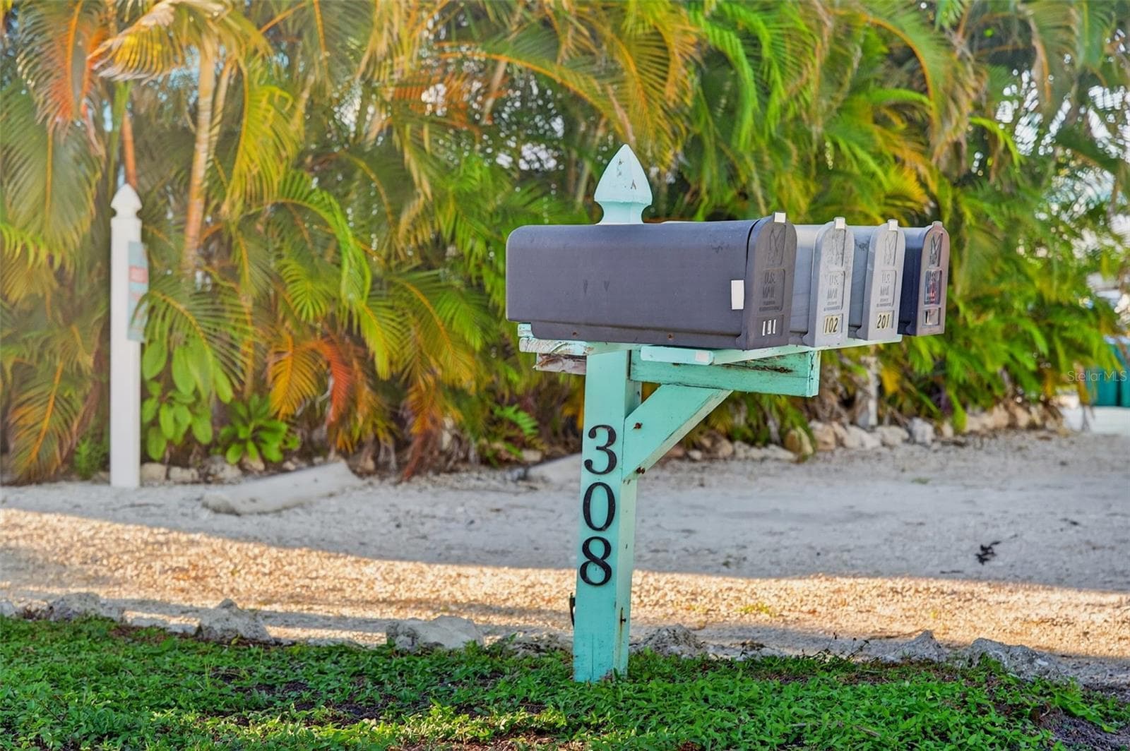 Individual mailboxes - 308 2ND ST N #102, BRADENTON BEACH