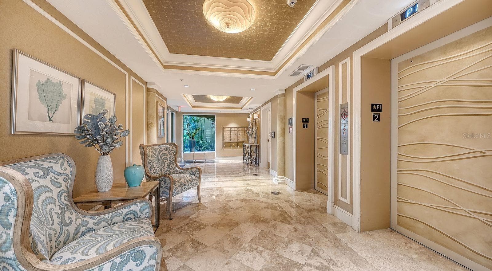 Building secured entry Foyer - 385 NORTH POINT RD #701, OSPREY