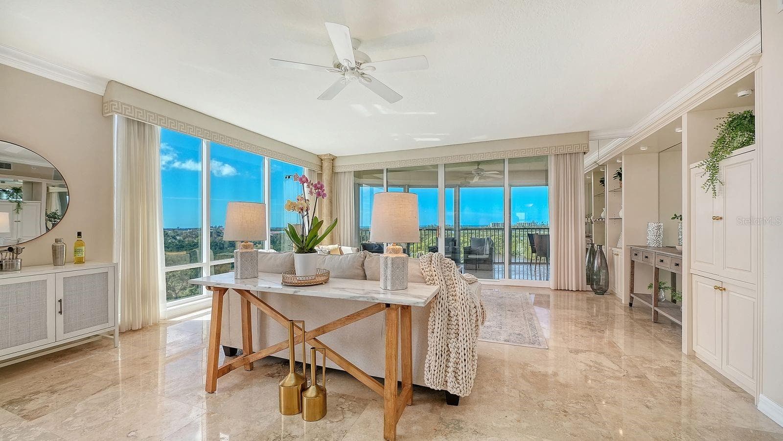 Living area - 385 NORTH POINT RD #701, OSPREY
