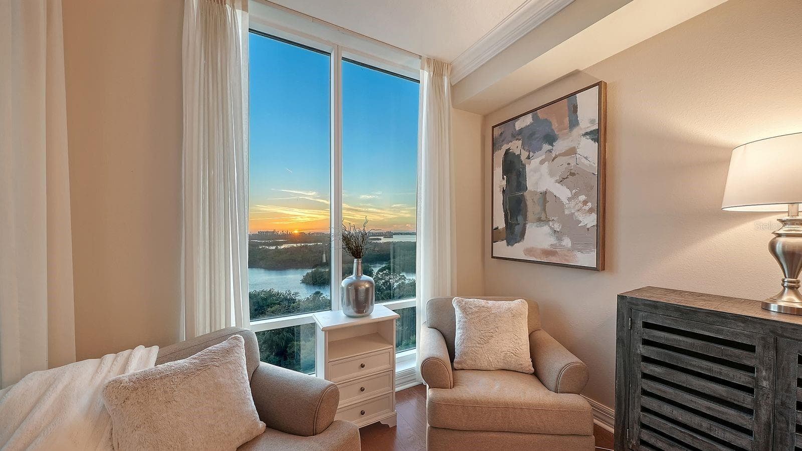 Sunsets from the primary suite - 385 NORTH POINT RD #701, OSPREY