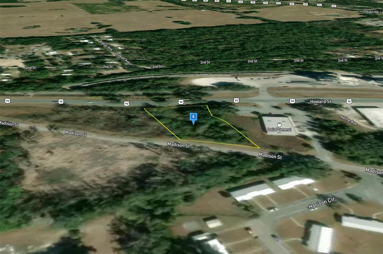 Land at 1317 HOWARD ST, LIVE OAK, photo 3 of 5