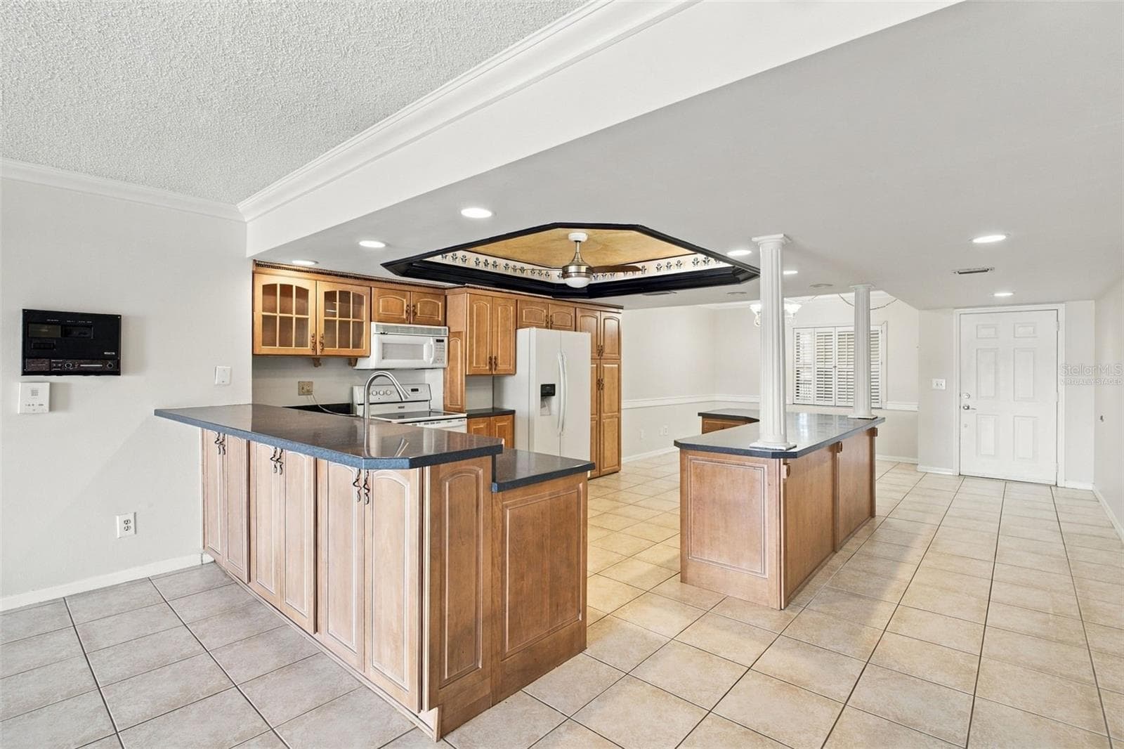 Virtually staged Kitchen - 544 PINELLAS BAYWAY S #F8, TIERRA VERDE
