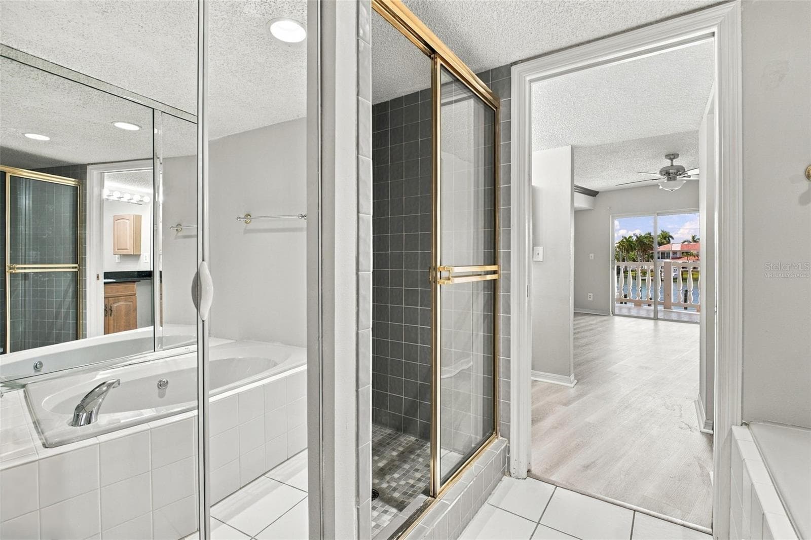 Primary bathroom - 544 PINELLAS BAYWAY S #F8, TIERRA VERDE
