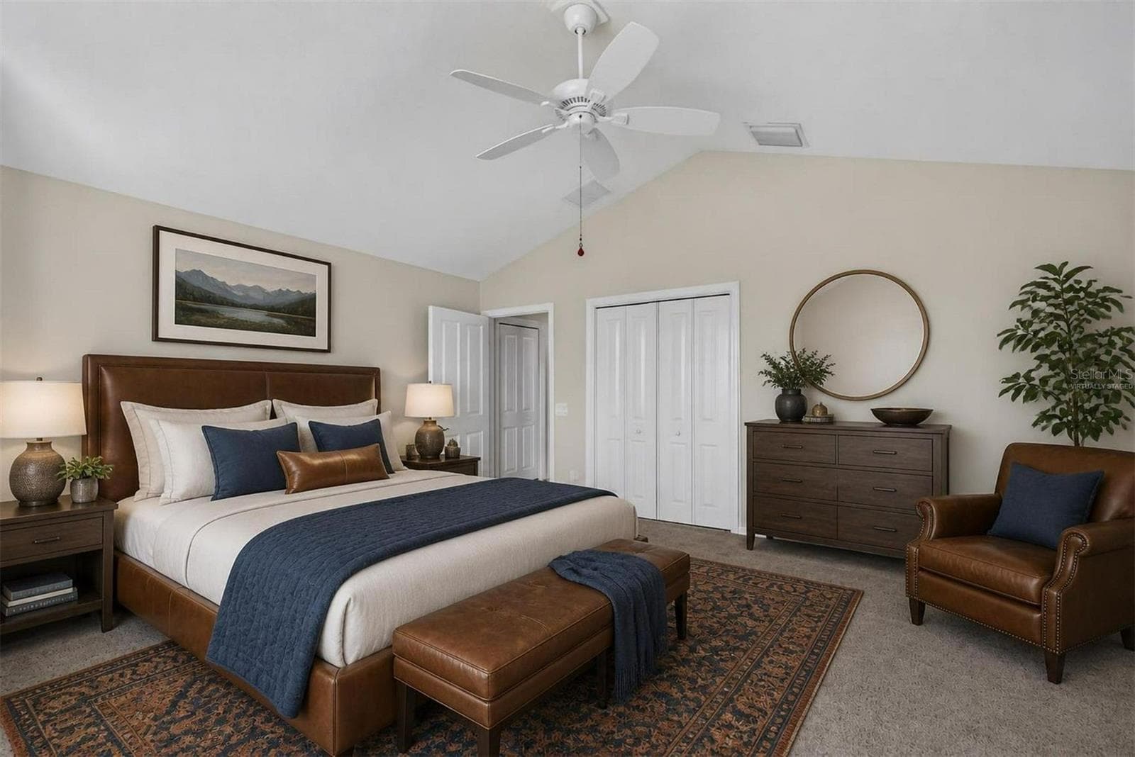 Second Bedroom - Virtually Staged - 3376 MAYFLOWER LOOP, THE VILLAGES