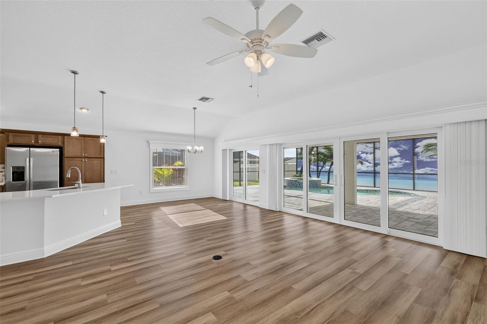 Living, Dining, and Kitchen - 6996 DWIGHT DR, THE VILLAGES