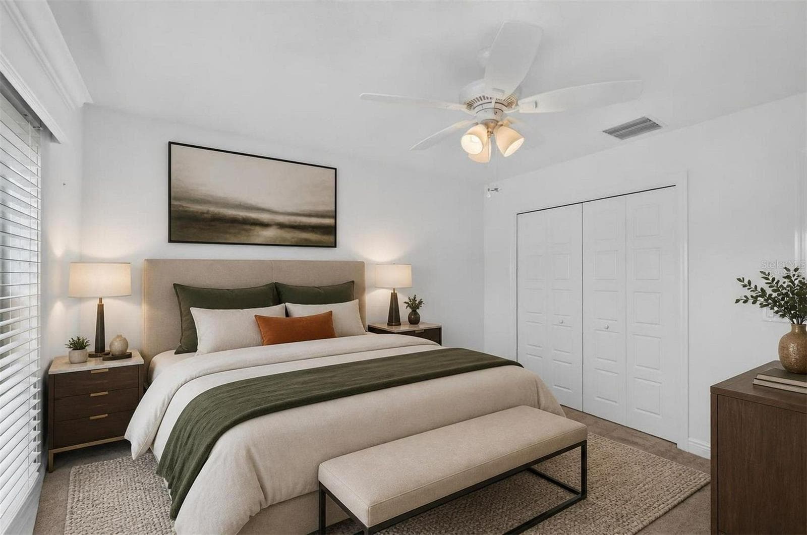 Second Bedroom-Virtually Staged - 6996 DWIGHT DR, THE VILLAGES
