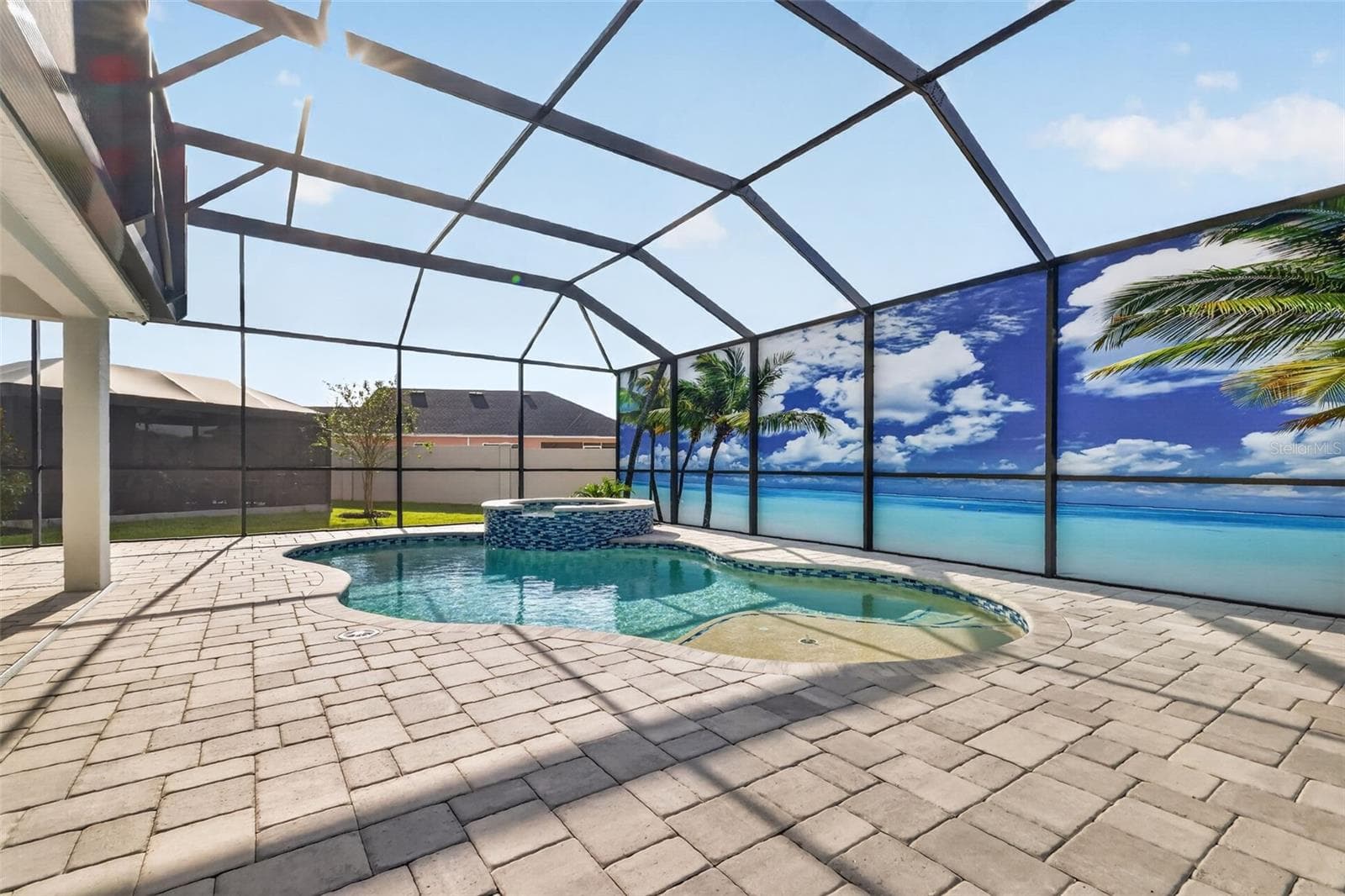 Private Paver Swimming Pool and Spa! - 6996 DWIGHT DR, THE VILLAGES