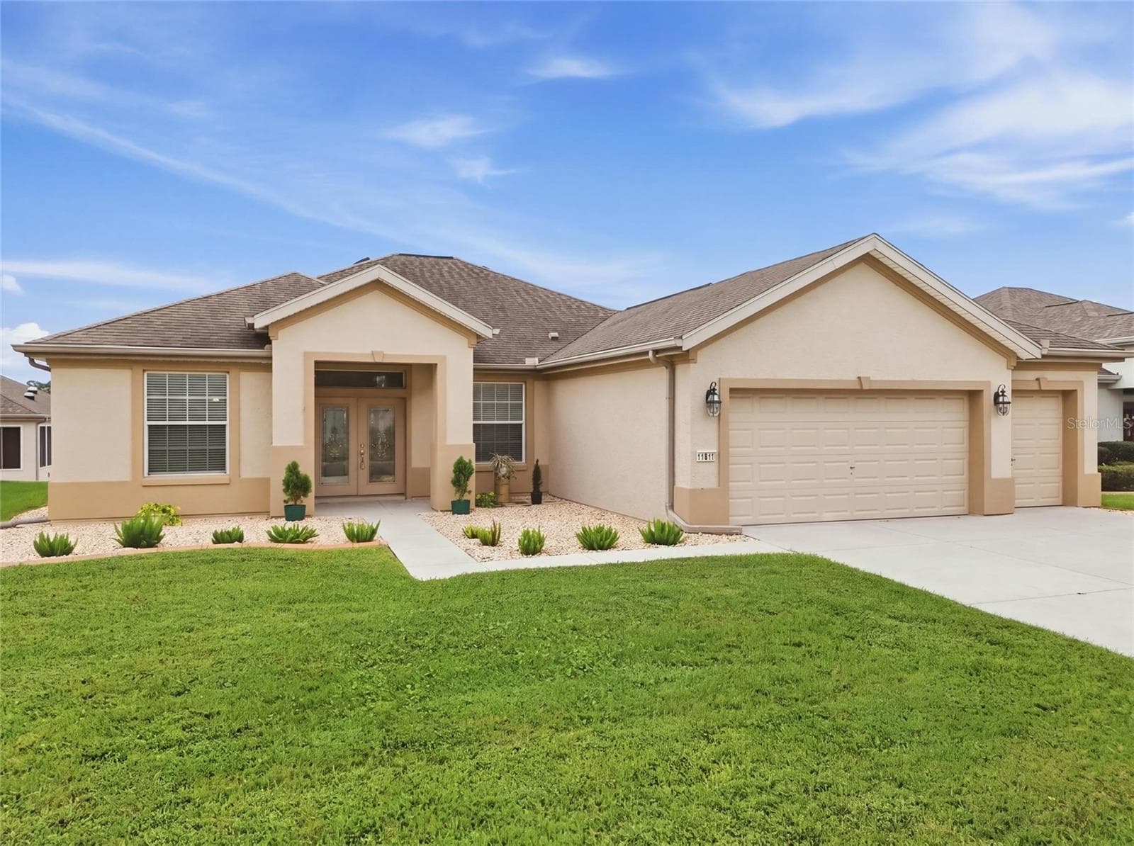 Angle view front - 11811 SE 91ST CIR, SUMMERFIELD
