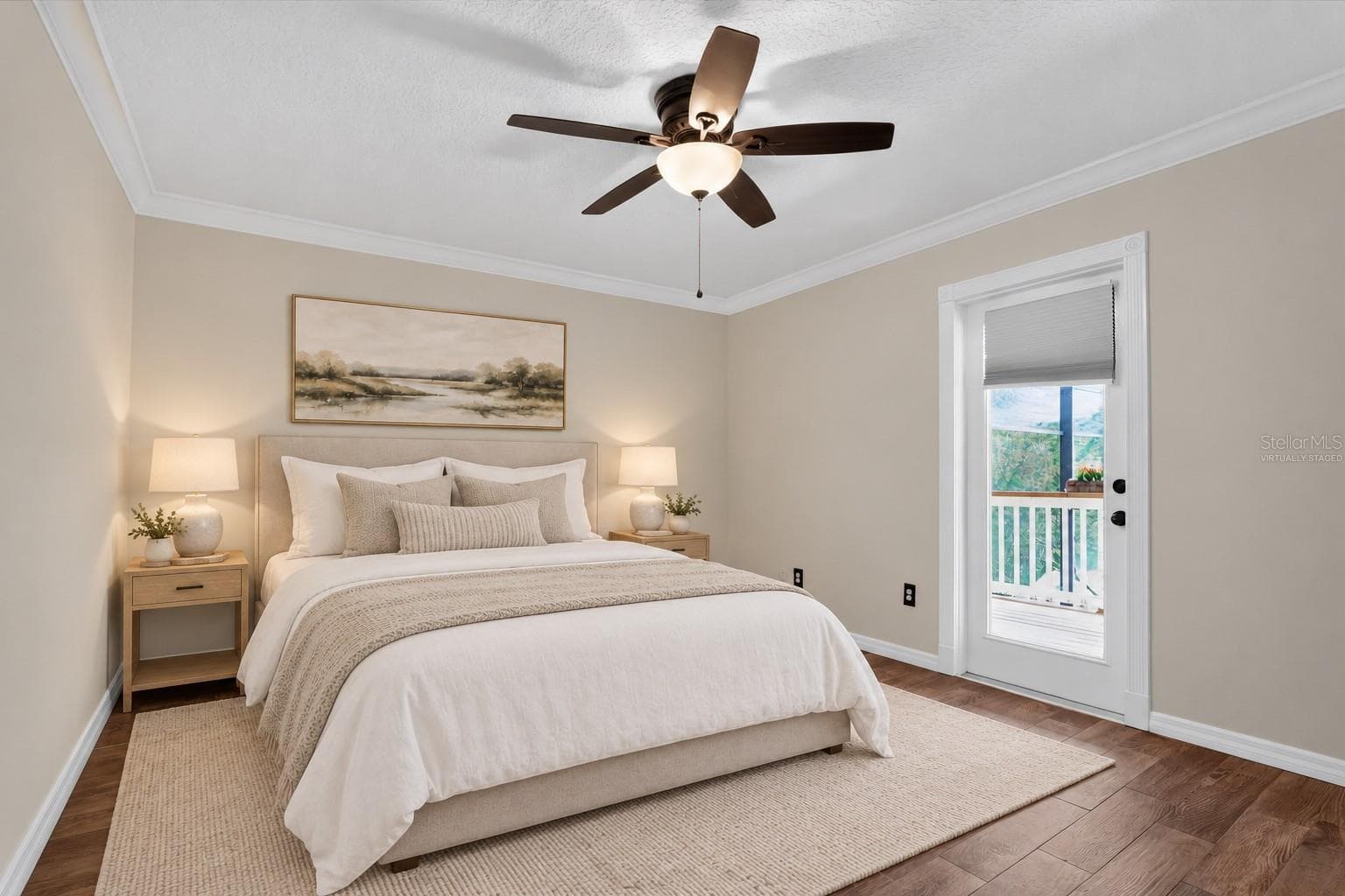 Virtually staged: Alternate bedroom view toward the window. - 2109 WEMBLEY PL, OVIEDO