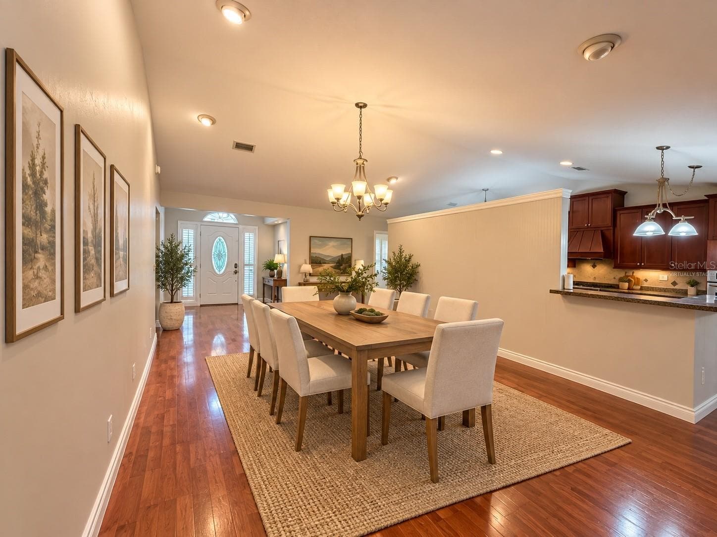 Virtually Staged Dining Room - 11512 NW 13TH LN, GAINESVILLE
