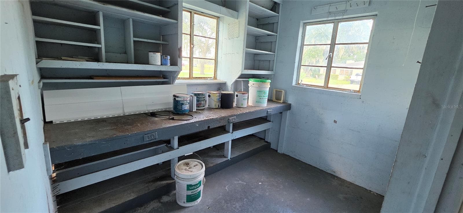 Workshop inside Garage - 706 AVENUE I NE, WINTER HAVEN