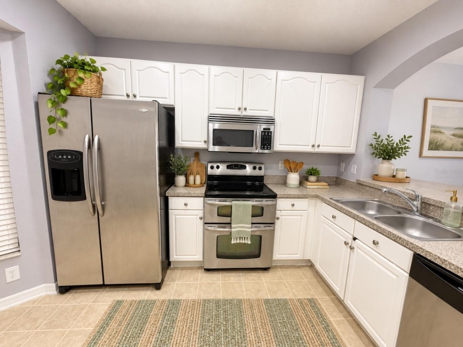Virtually Staged - Kitchen - 12307 FOXMOOR PEAK DR, RIVERVIEW