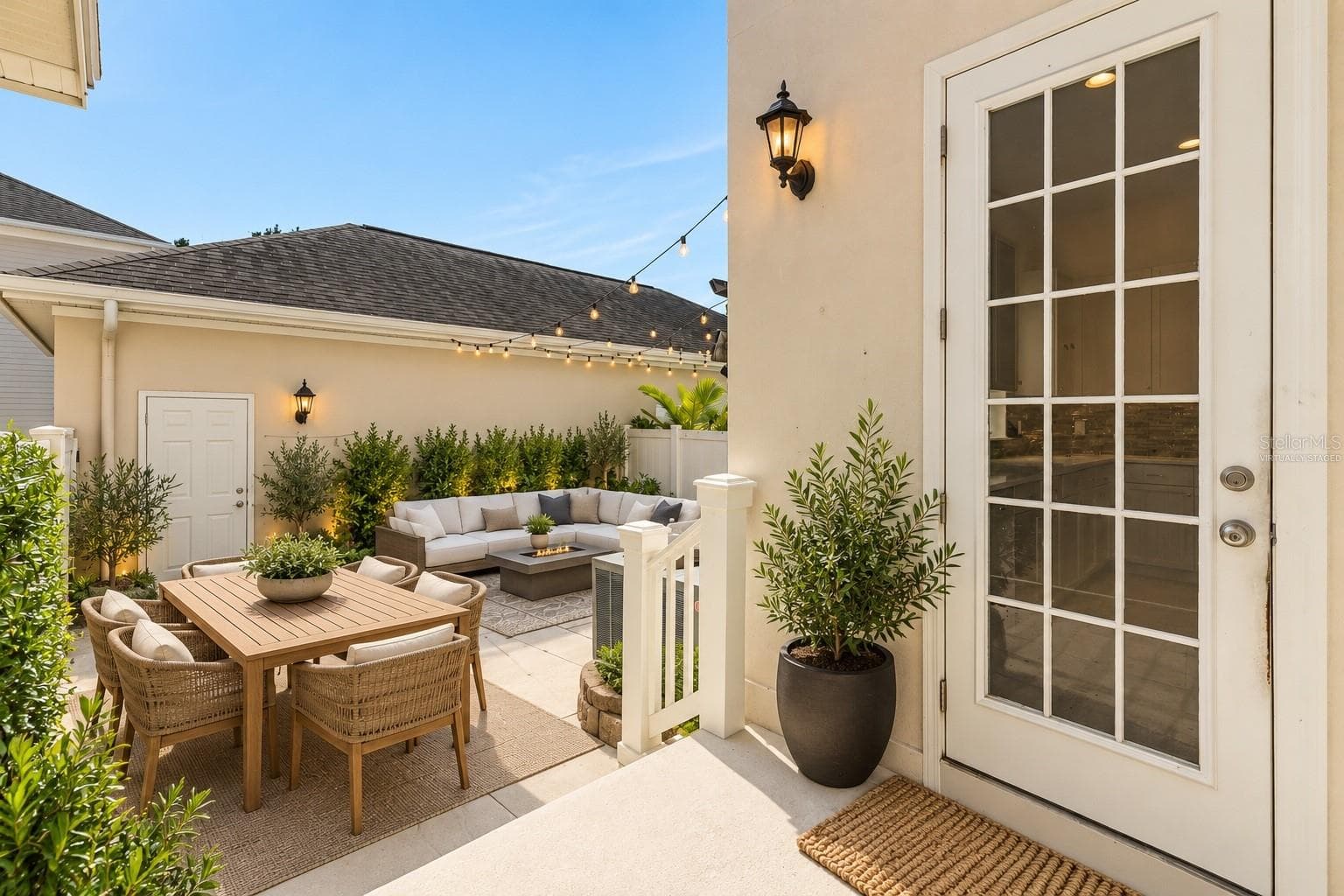 Patio - Virtually Staged - 319 CELEBRATION BLVD, CELEBRATION