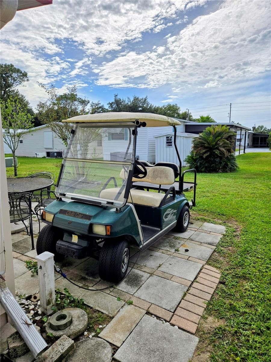 Golf Cart included - 6245 QUALITY LN, ZEPHYRHILLS