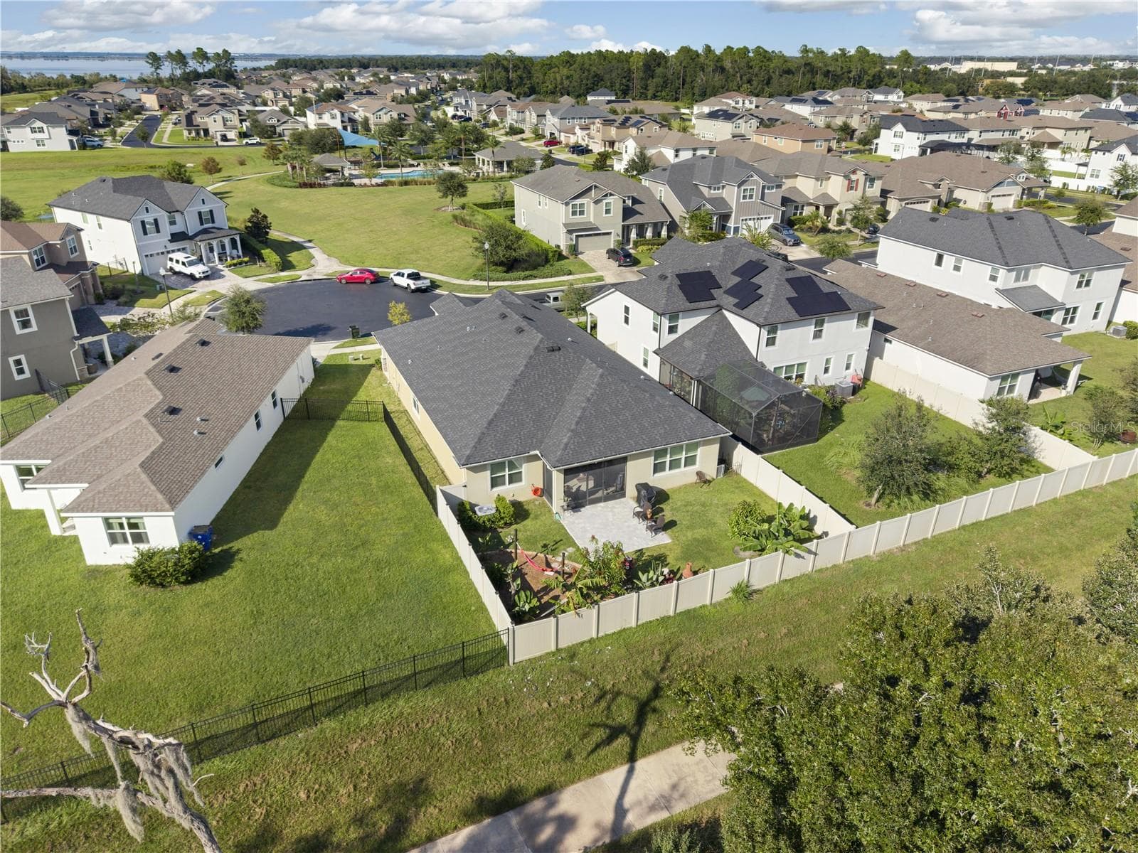 Aerial View Rear - 2333 FARNHAM DR, OCOEE