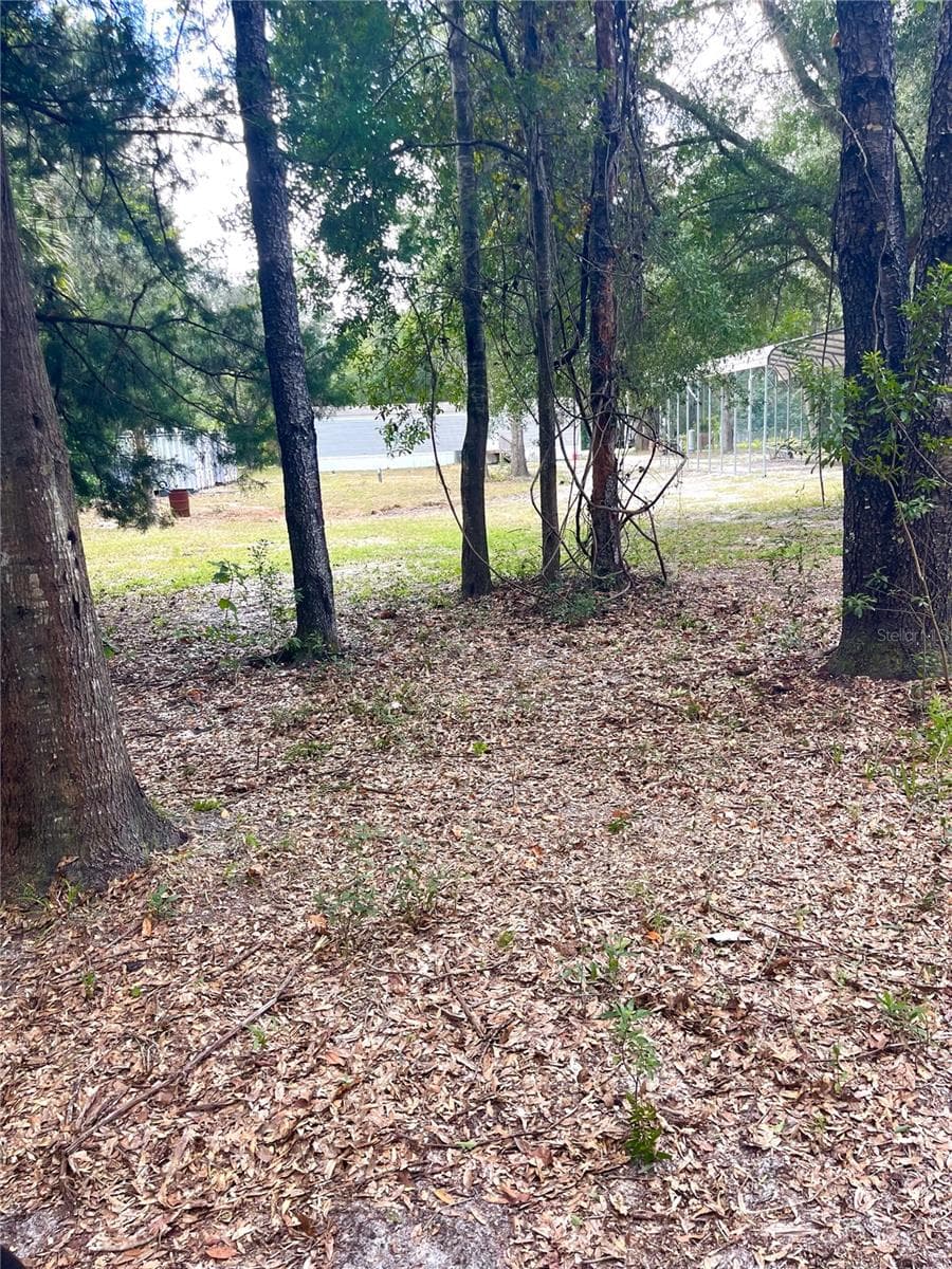 View of back of home from back of yard - 7231 NW 28TH LN, CHIEFLAND