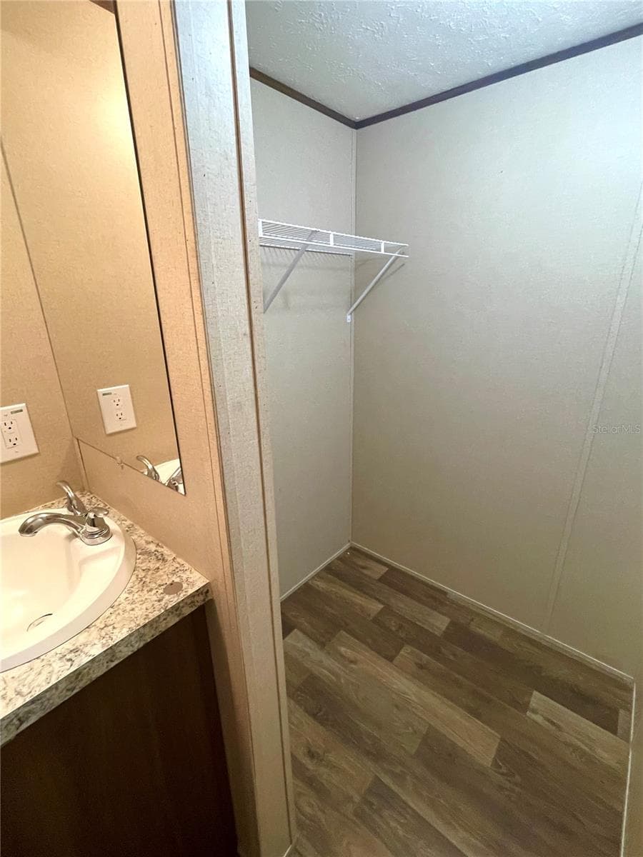 Master Bedroom closet in master bath - 7231 NW 28TH LN, CHIEFLAND