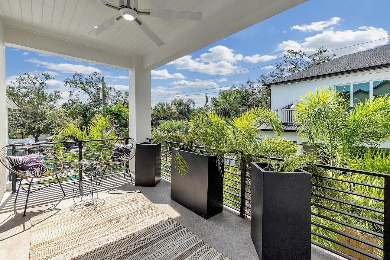 Primary Bedroom Balcony - 2425 TEMPLE ST, SARASOTA