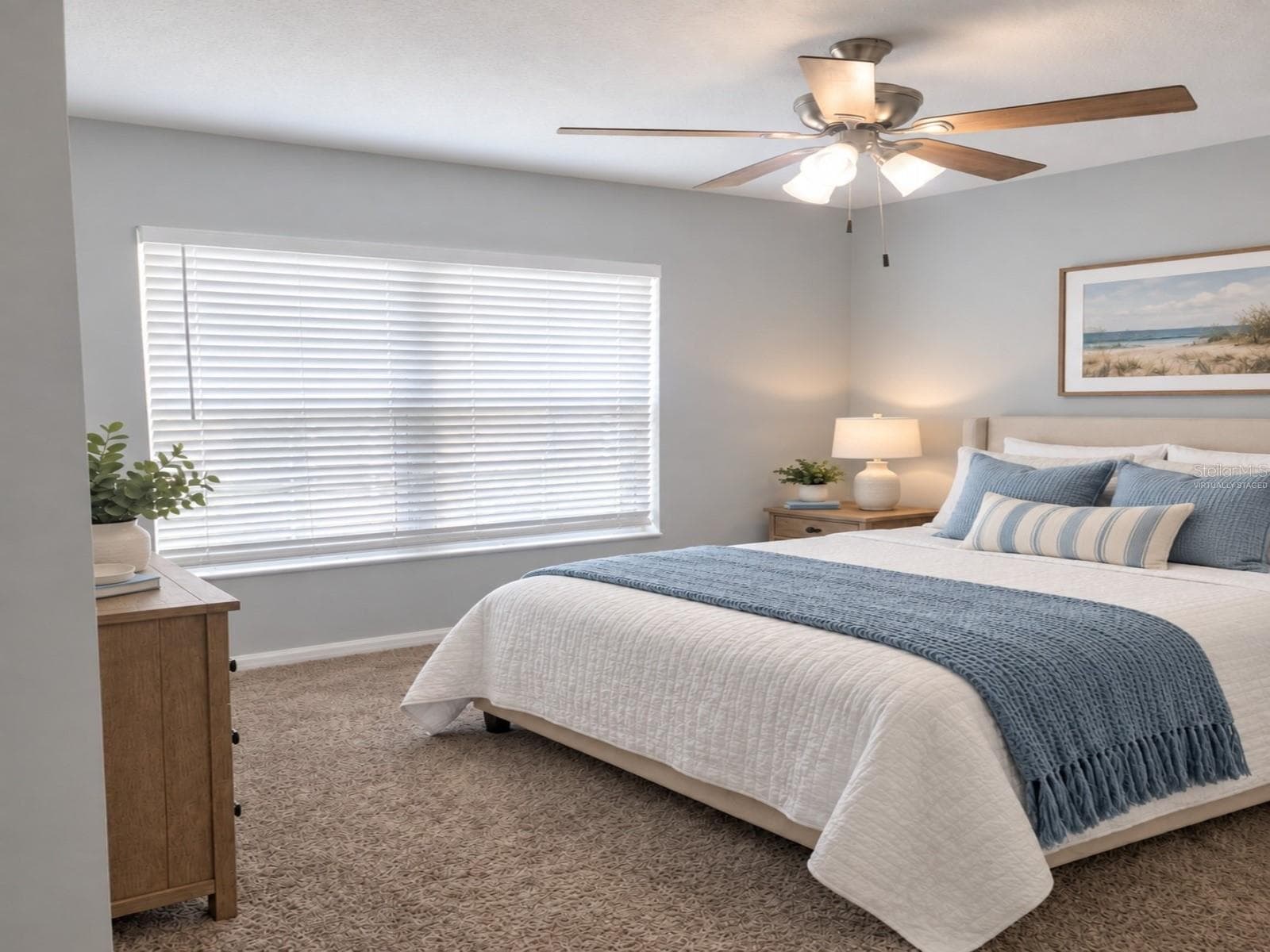 Virtually Staged - 2nd Bedroom - 239 CASTLEKEEPER PL, VALRICO