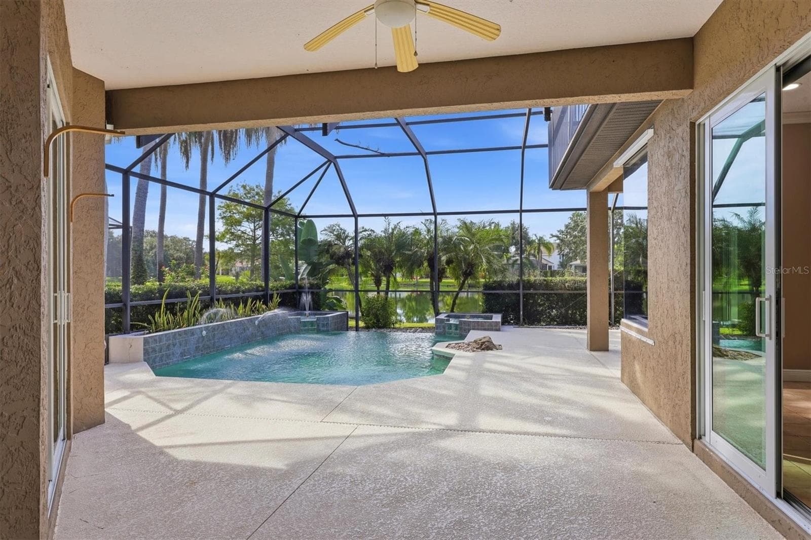 Patio & Pool Deck - 13802 NIGHTHAWK TER, LAKEWOOD RANCH