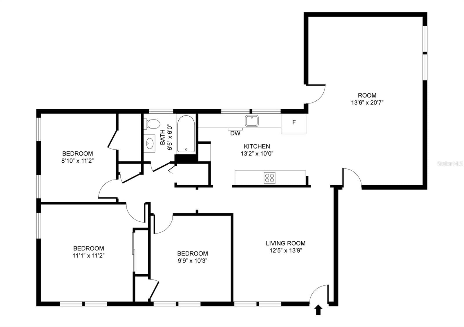 Floorplan - 2410 ORANGE AVE, SANFORD
