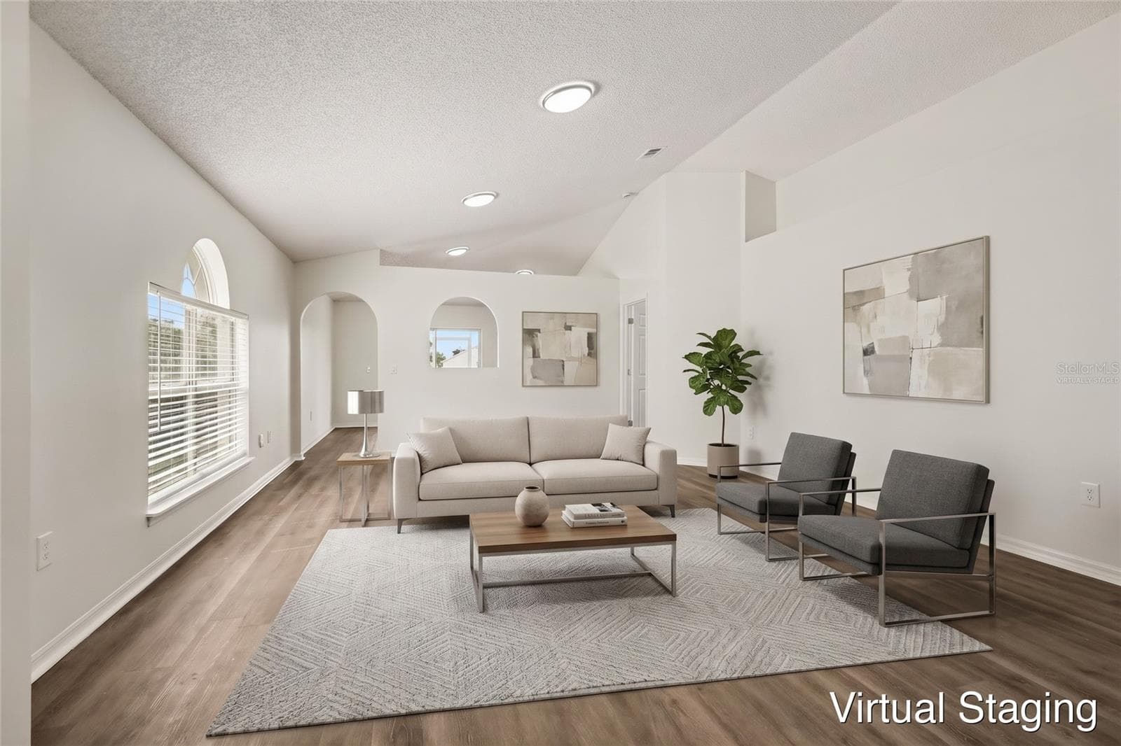 Virtually staged - 2056 REDWOOD CIR NE, PALM BAY