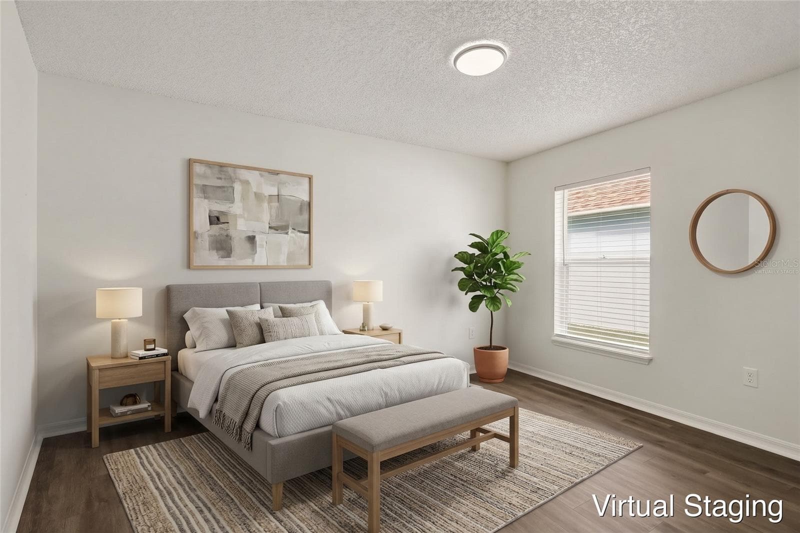 Virtually staged - 2056 REDWOOD CIR NE, PALM BAY