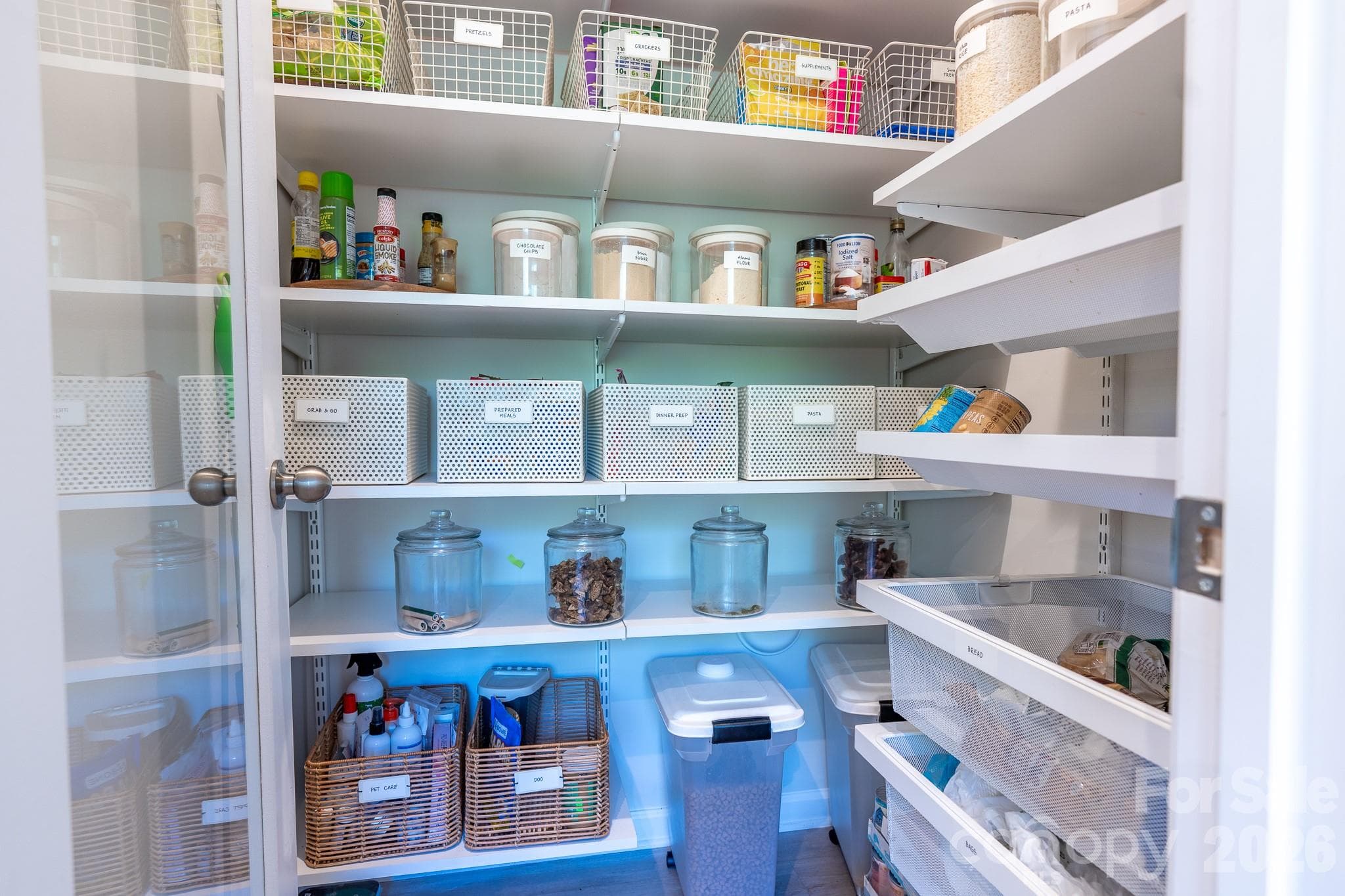 Pantry dream with built in organization - 9238 Northfield Crossing Drive, Charlotte