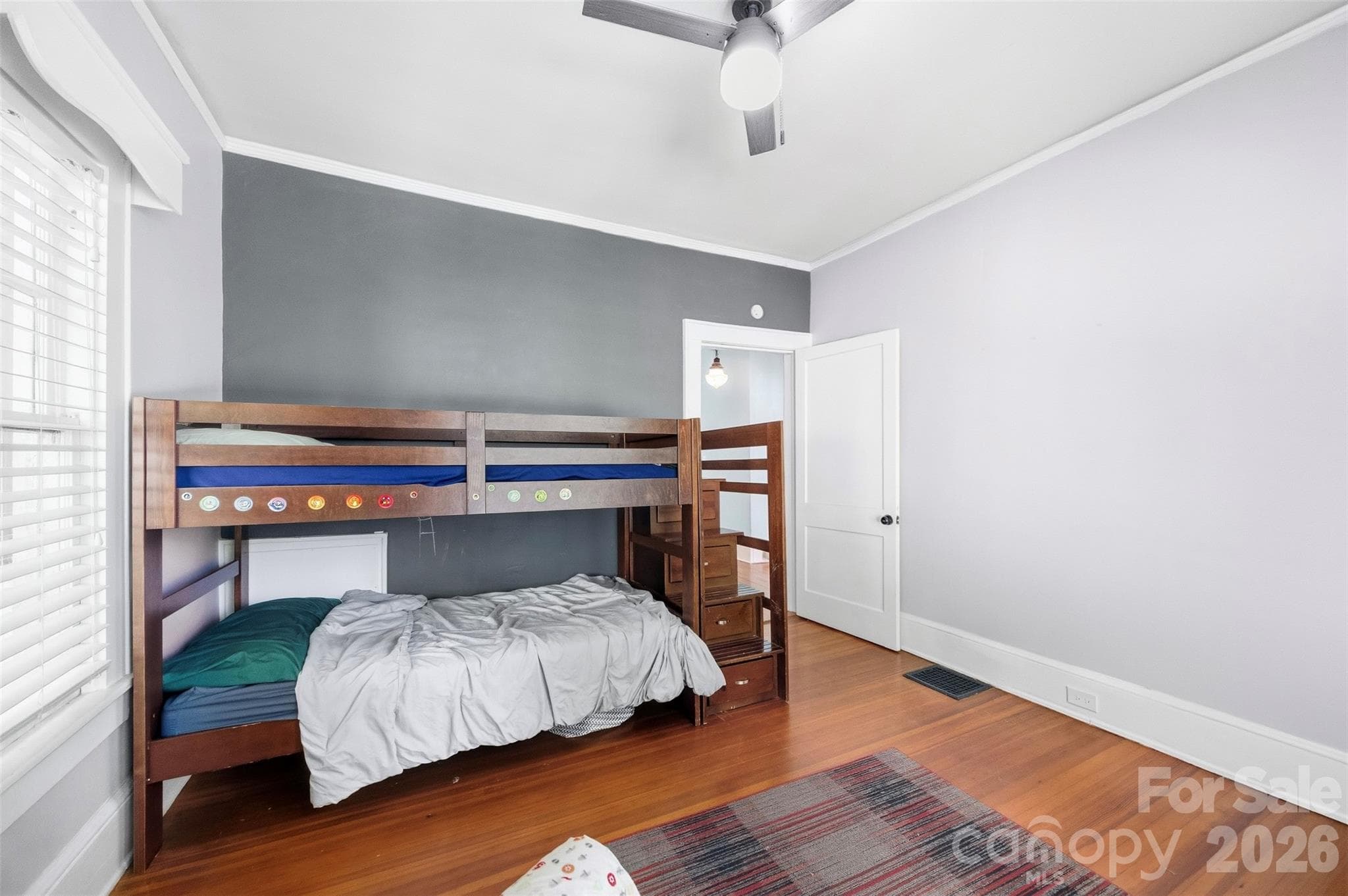 Bedroom downstairs - 407 S South Street, Gastonia