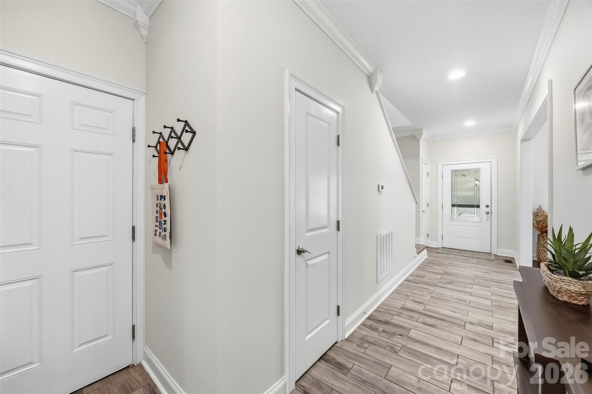Garage entry and view toward the front door - 109 Fulton Farms Lane, Mooresville