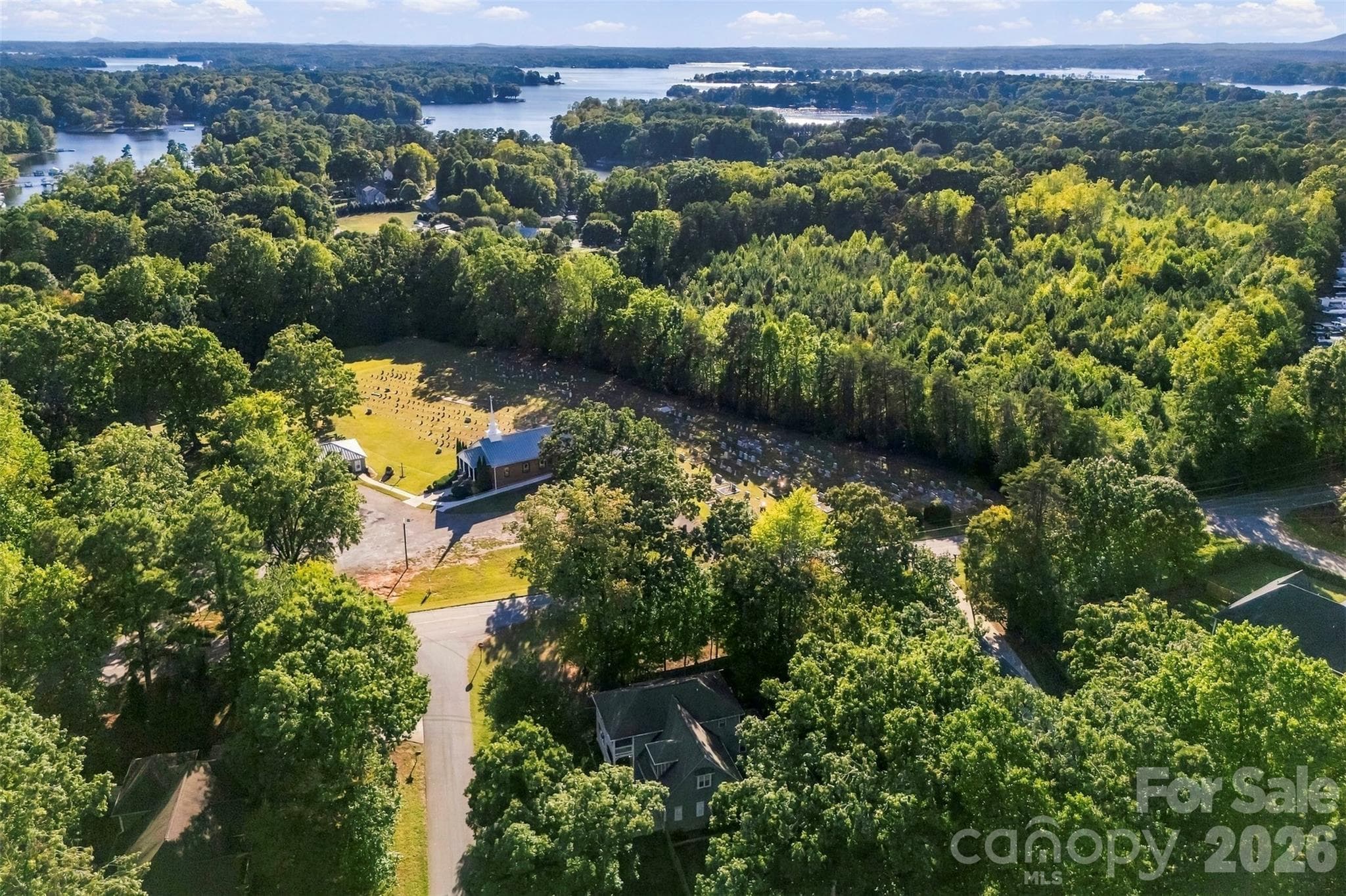 Home is bottom center of photo - 109 Fulton Farms Lane, Mooresville