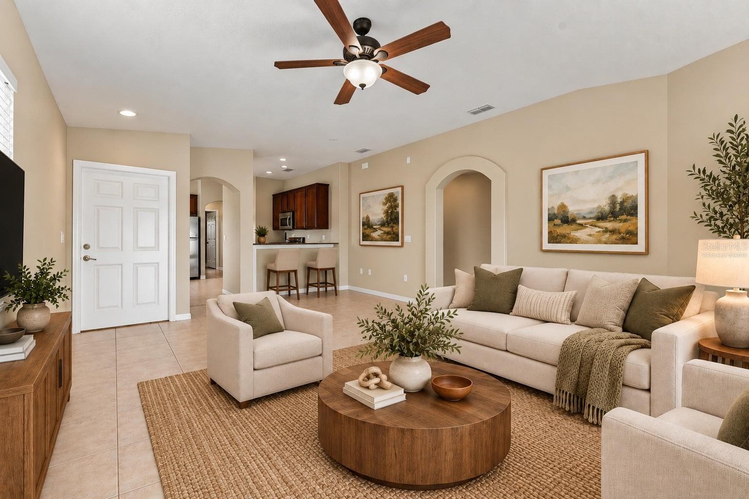 Virtually staged - 3320 CARDINAL FEATHER DR, LAND O LAKES