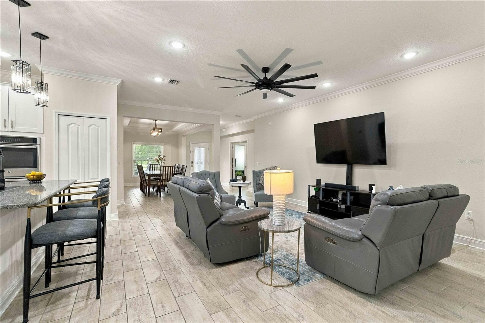 Open living area - 15502 31ST ST E, PARRISH