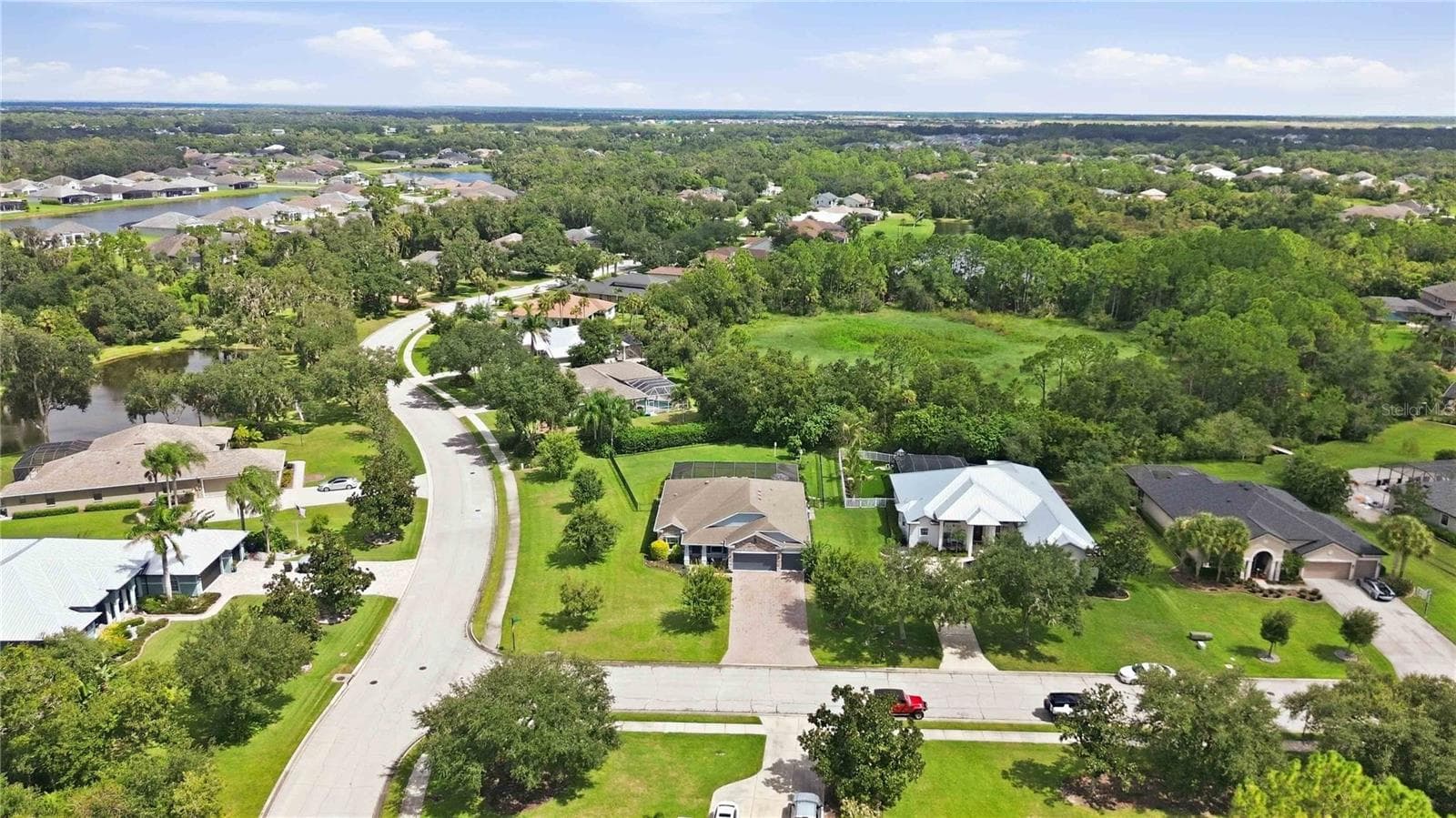 Aerial community view - 15502 31ST ST E, PARRISH