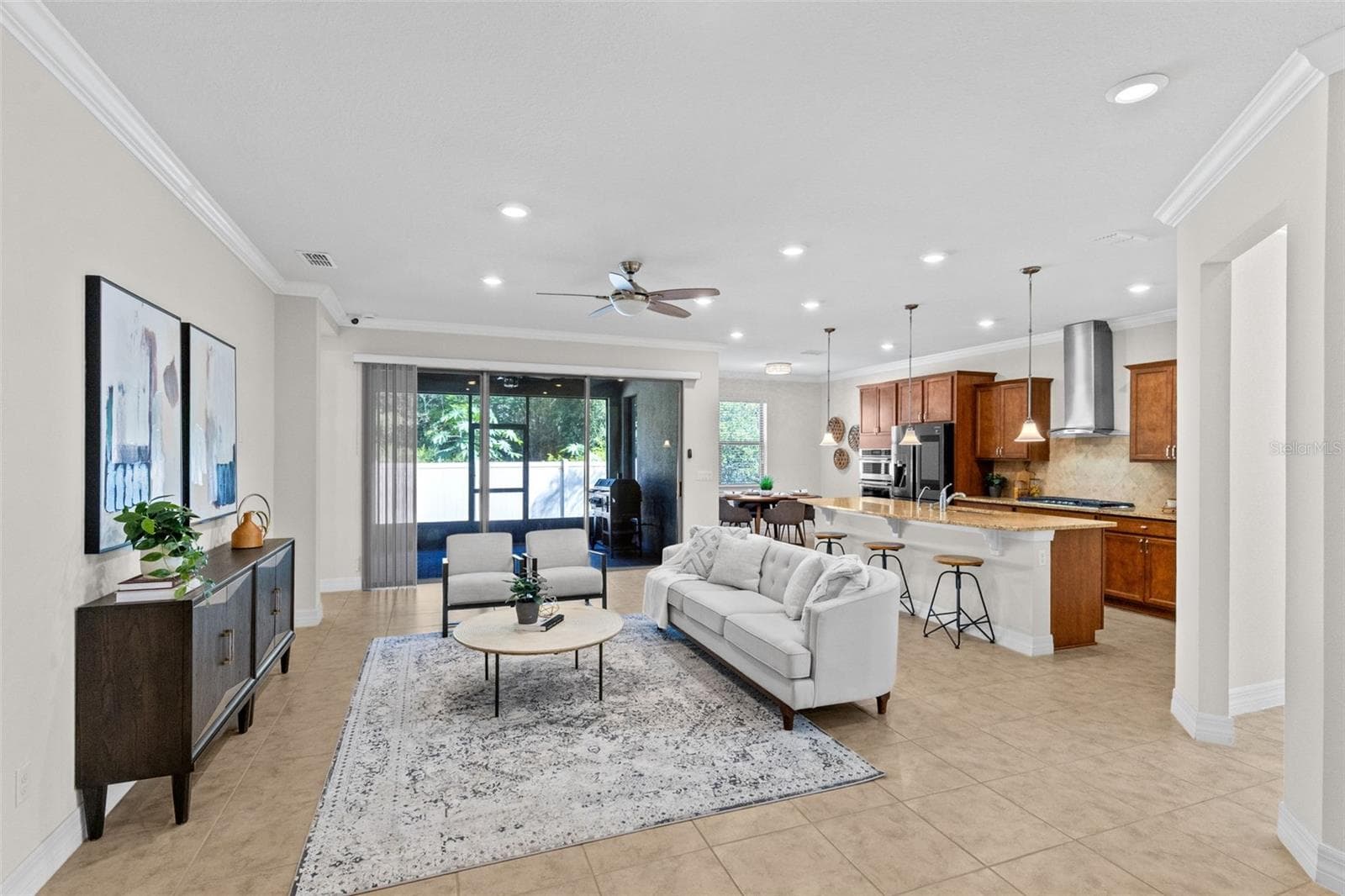Living Room w. Lots of Natural Light - 1196 PATTERSON TER, LAKE MARY