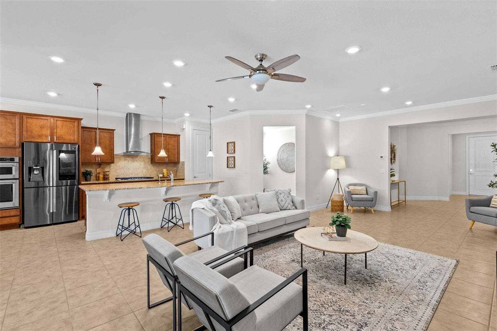 Kitchen, Flex Room, Living - 1196 PATTERSON TER, LAKE MARY