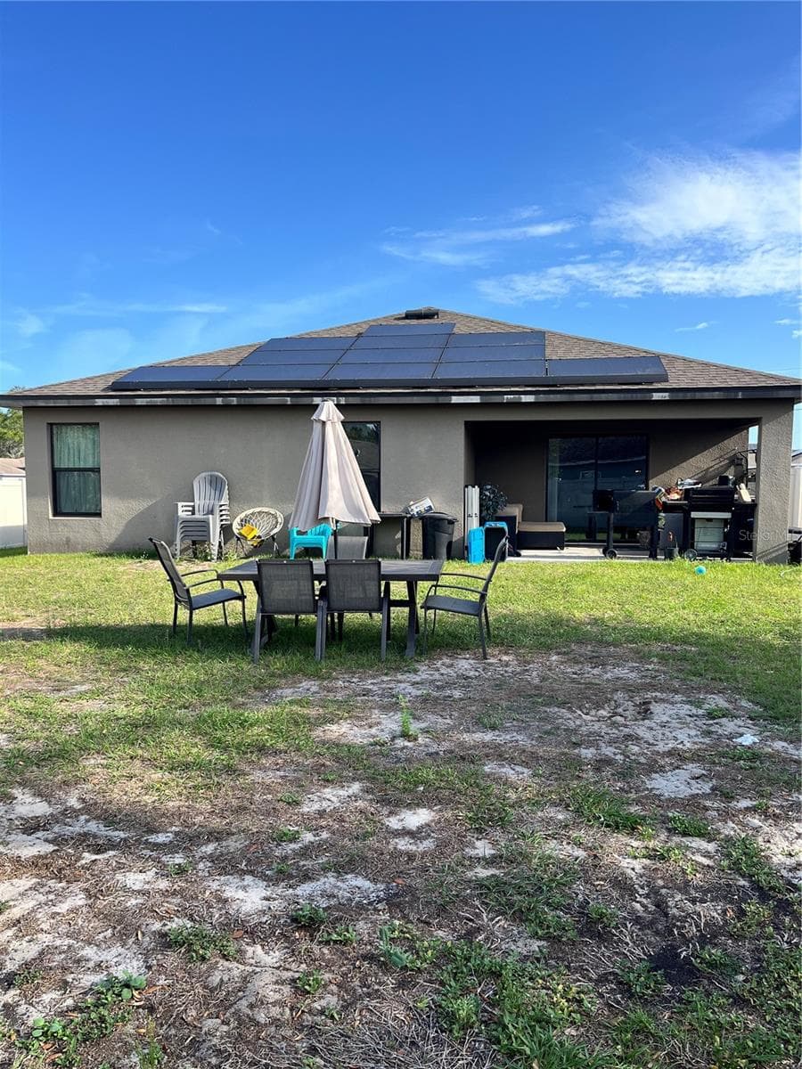 BACKYARD - 2121 HIBISCUS PL, POINCIANA