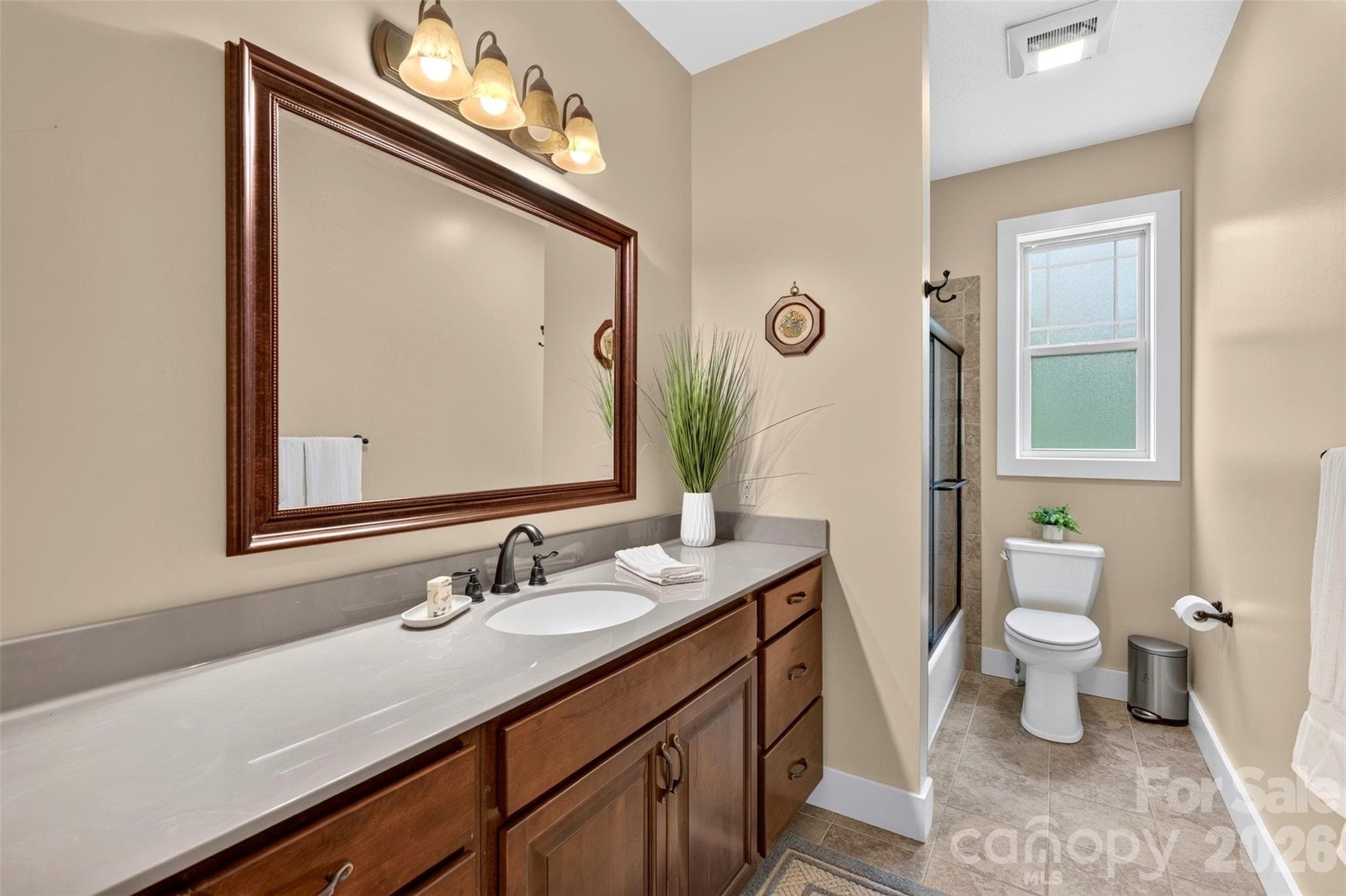 Hall/Full Bathroom - 70 King Heights Drive, Fletcher