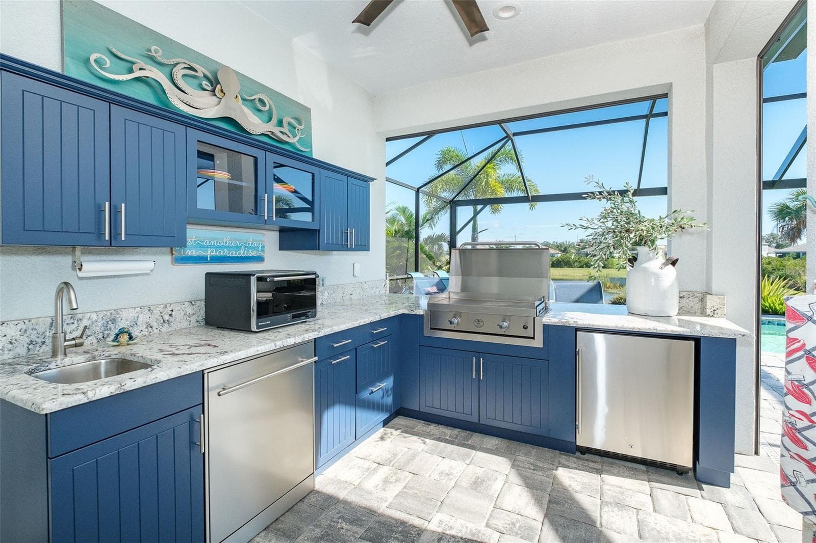 Outdoor Kitchen - 11165 HOGAN CIR, ENGLEWOOD