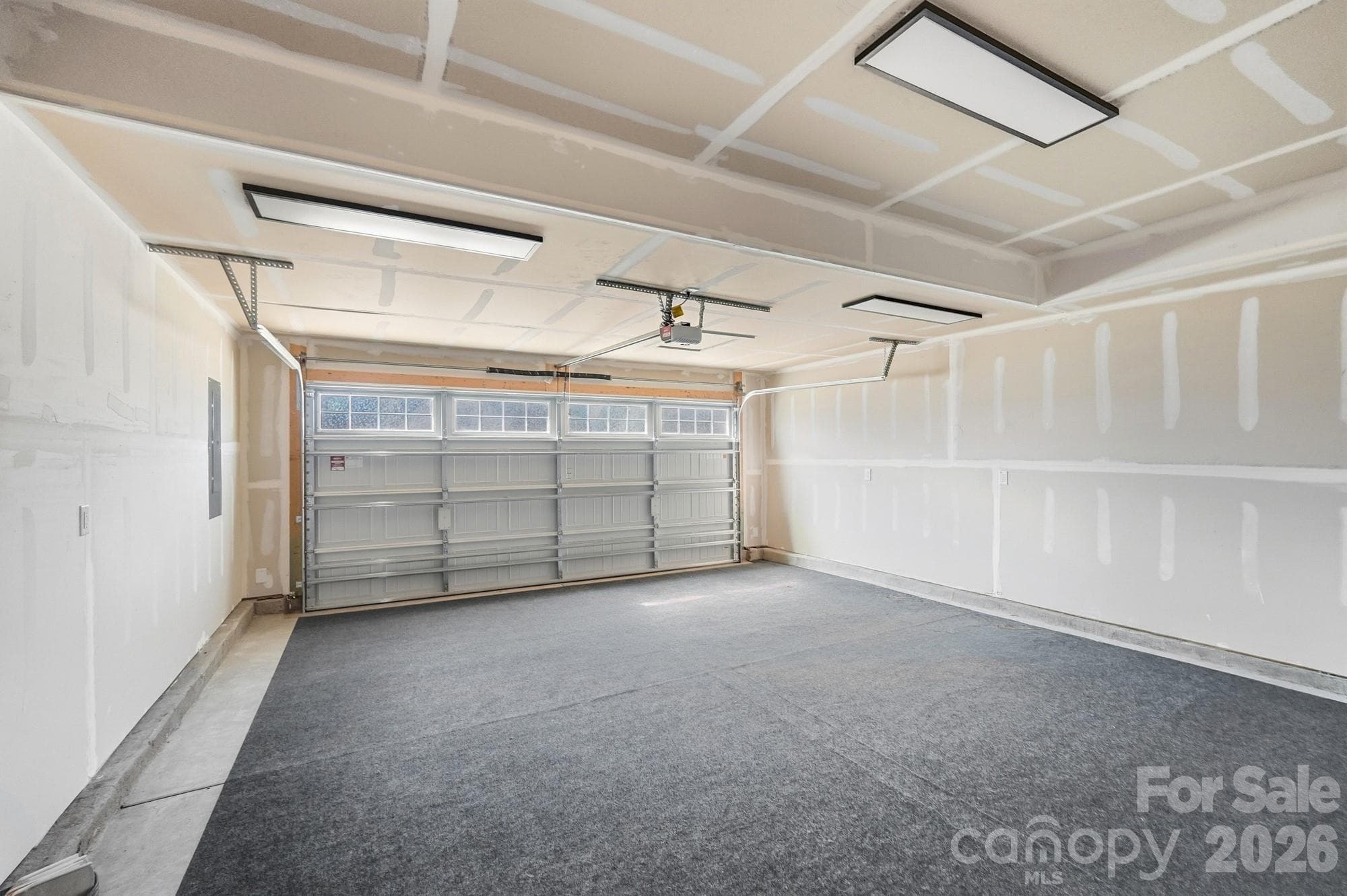 2 car Garage with garage carpet - 1857 Giana Lane, Monroe